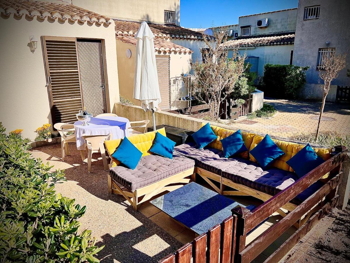 Cozy Studio Avec Terrasse Au Village Naturiste Cap Agde Bagian luar foto